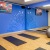 mats laid out in yoga studio